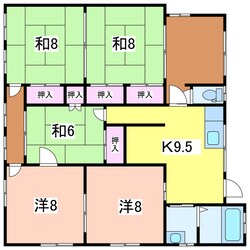 関屋駅寿ハイツの物件間取画像